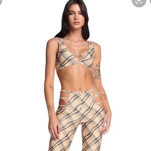 I am Gia plaid lucid set